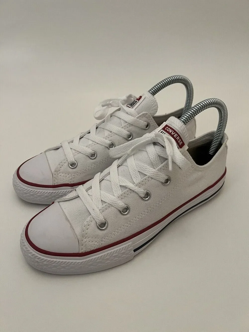 Size 3- Converse All Star Low Top White
